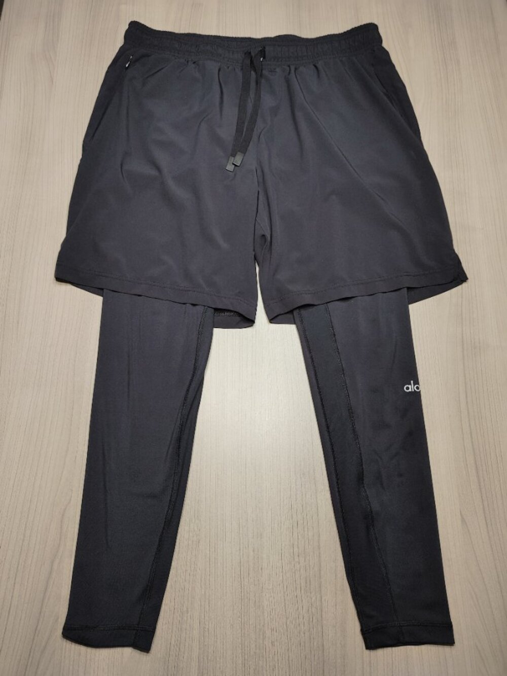 Men's ALO YOGA Stability 2-in-1 Tight Size XL - Picture 2 of 6